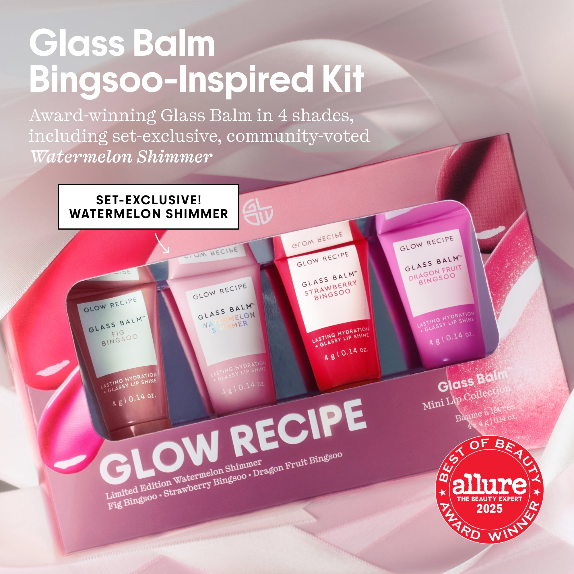 Mini Glass Balm Lip Treatment Collection - Image 2