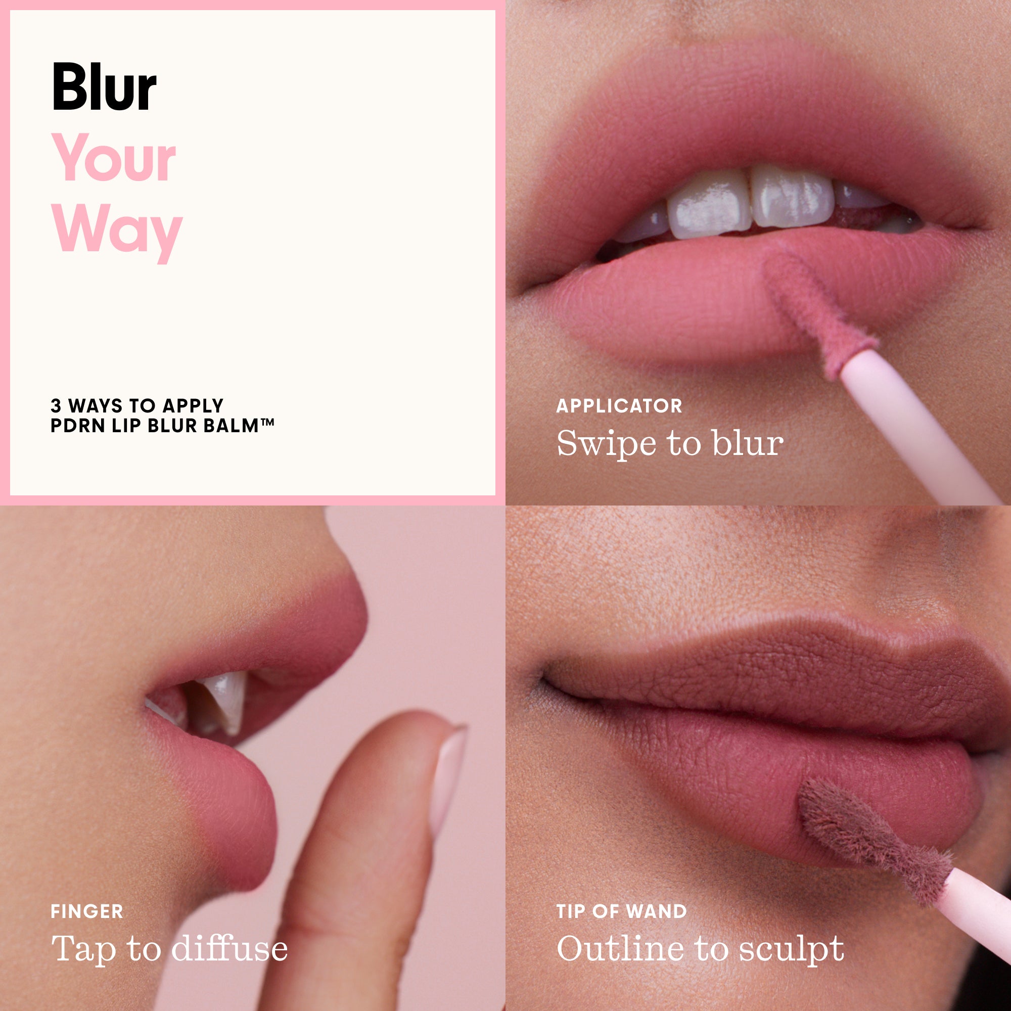 Vegan PDRN Tinted Soft Matte Lip Blur Balm - Image 7